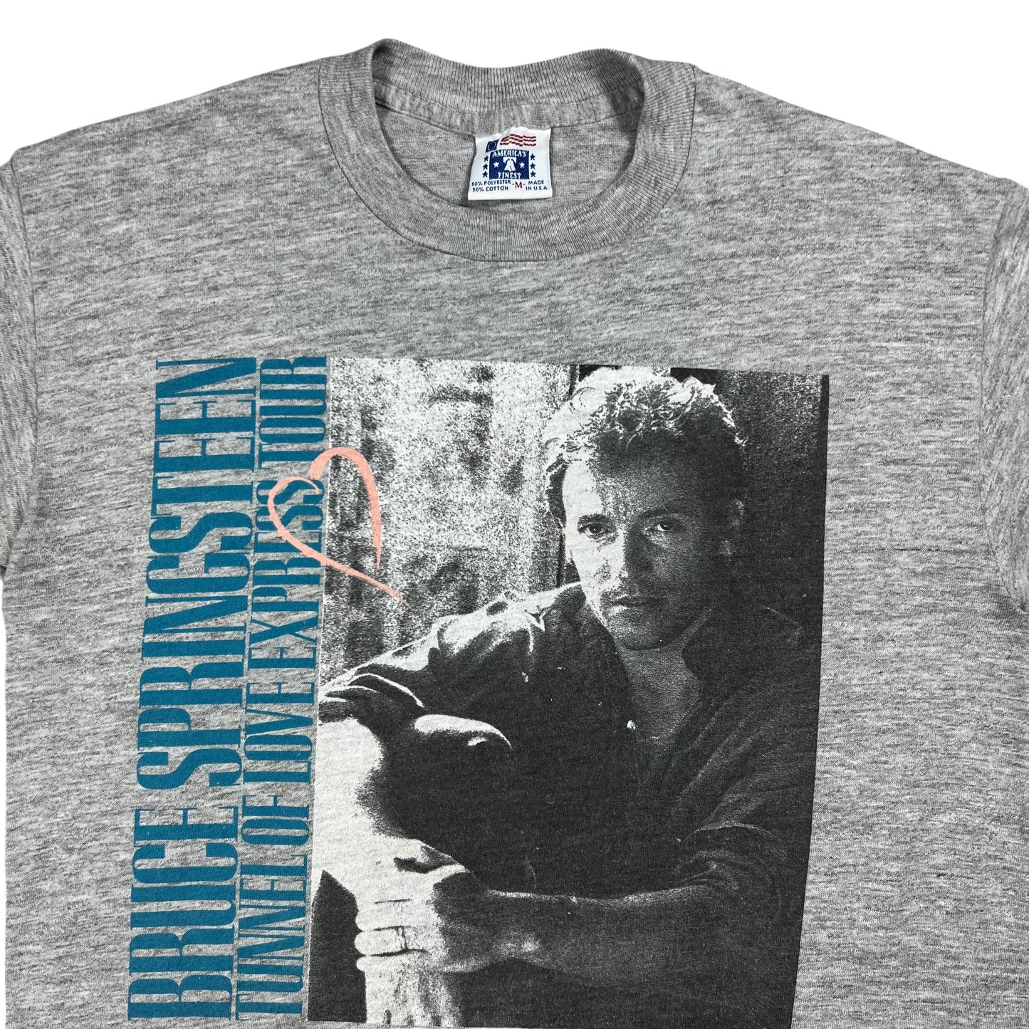 Vintage 1988 Bruce Springsteen Tunnel of Love Express tour band tee (M)