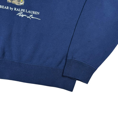Y2K Ralph Lauren Polo Bear USA preppy crewneck (M)