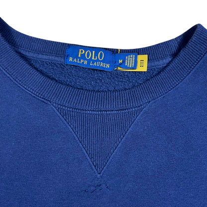 Y2K Ralph Lauren Polo Bear USA preppy crewneck (M)