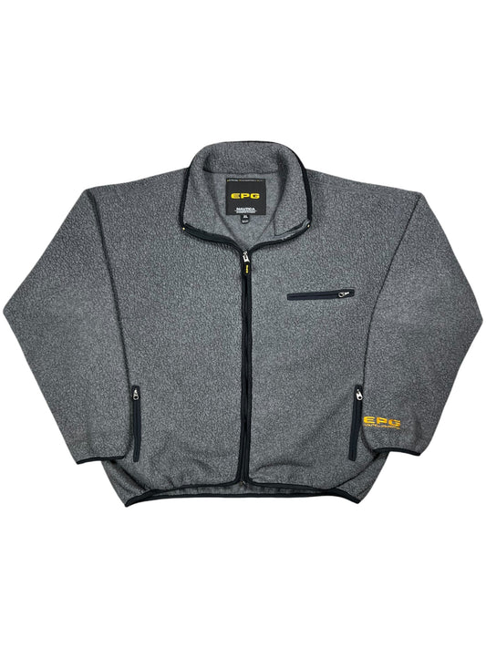 Vintage 90s Nautica Competition Extreme Performance Gear deep pile full zip fleece jacket (XL)