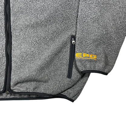 Vintage 90s Nautica Competition Extreme Performance Gear deep pile full zip fleece jacket (XL)