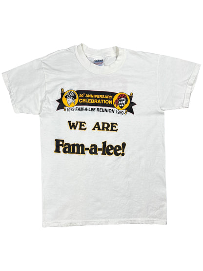 Vintage 1999 Pittsburgh Pirates We Are Fam-A-Lee tee (M)