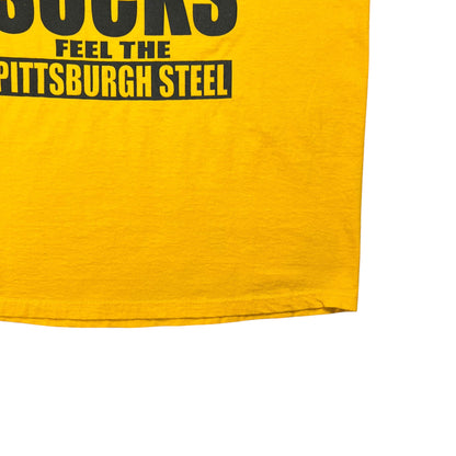 Vintage 1999 Pittsburgh Steelers Cleveland Still Sucks NFL tee (L)