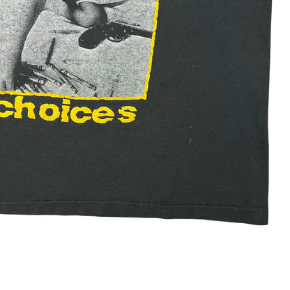 Vintage 90s Pearl Jam Choices Lollapalooza faded band tee (L)