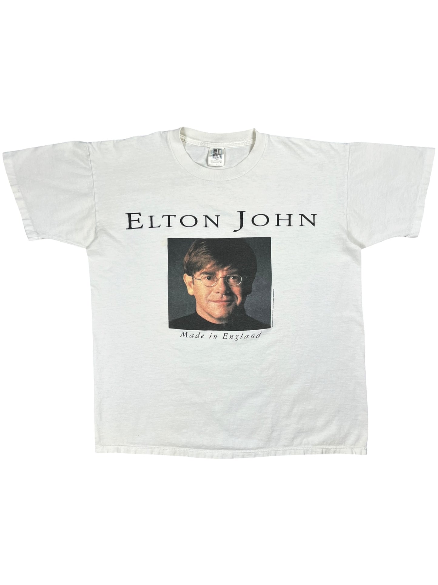 Vintage 1994 Elton John Made in England for the USA band tee (L)