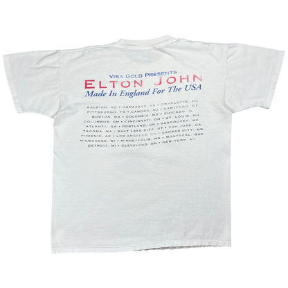 Vintage 1994 Elton John Made in England for the USA band tee (L)