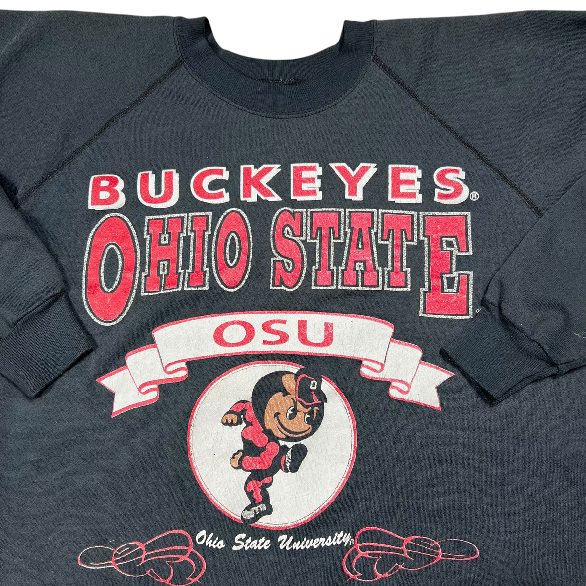 Vintage 90s Ohio State University Buckeyes faded OSU crewneck (M)