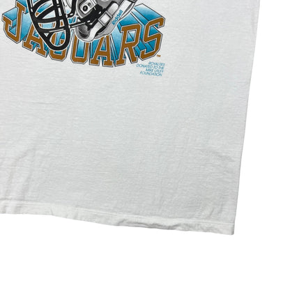 Vintage 90s Jacksonville Jaguars NFL helmet tee (XL)