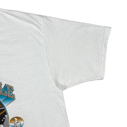 Vintage 90s Jacksonville Jaguars NFL helmet tee (XL)