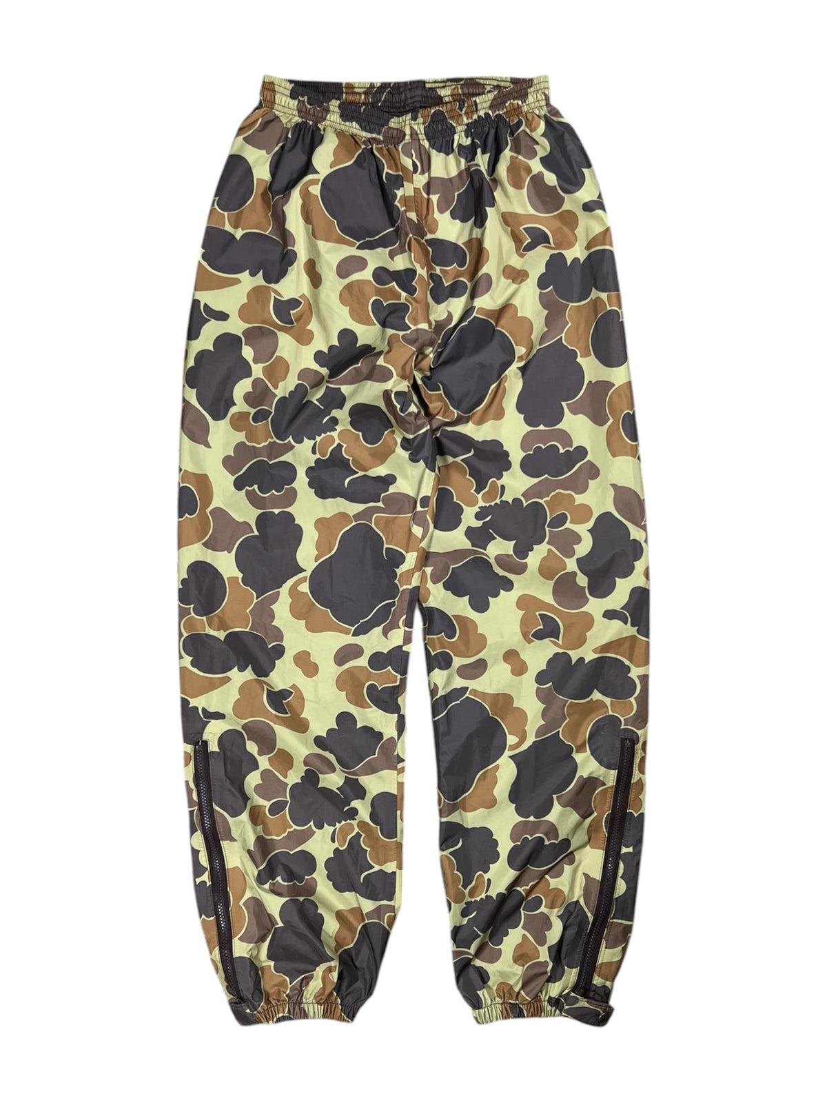 Vintage 80s L.L. Bean Gore-Tex Stowaway Rainwear camo pants (M)