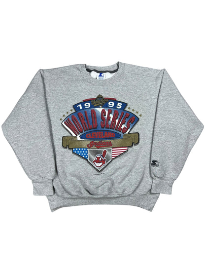Vintage 1995 Starter Cleveland Indians World Series crewneck (M)
