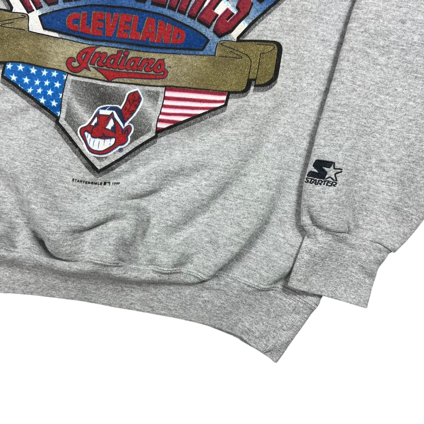 Vintage 1995 Starter Cleveland Indians World Series crewneck (M)