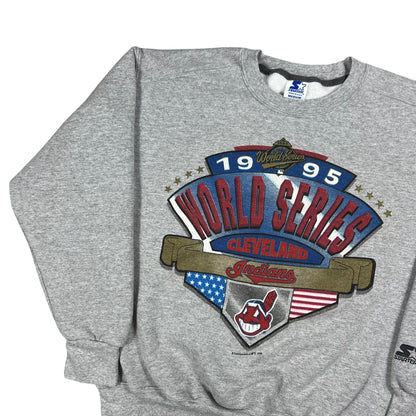 Vintage 1995 Starter Cleveland Indians World Series crewneck (M)