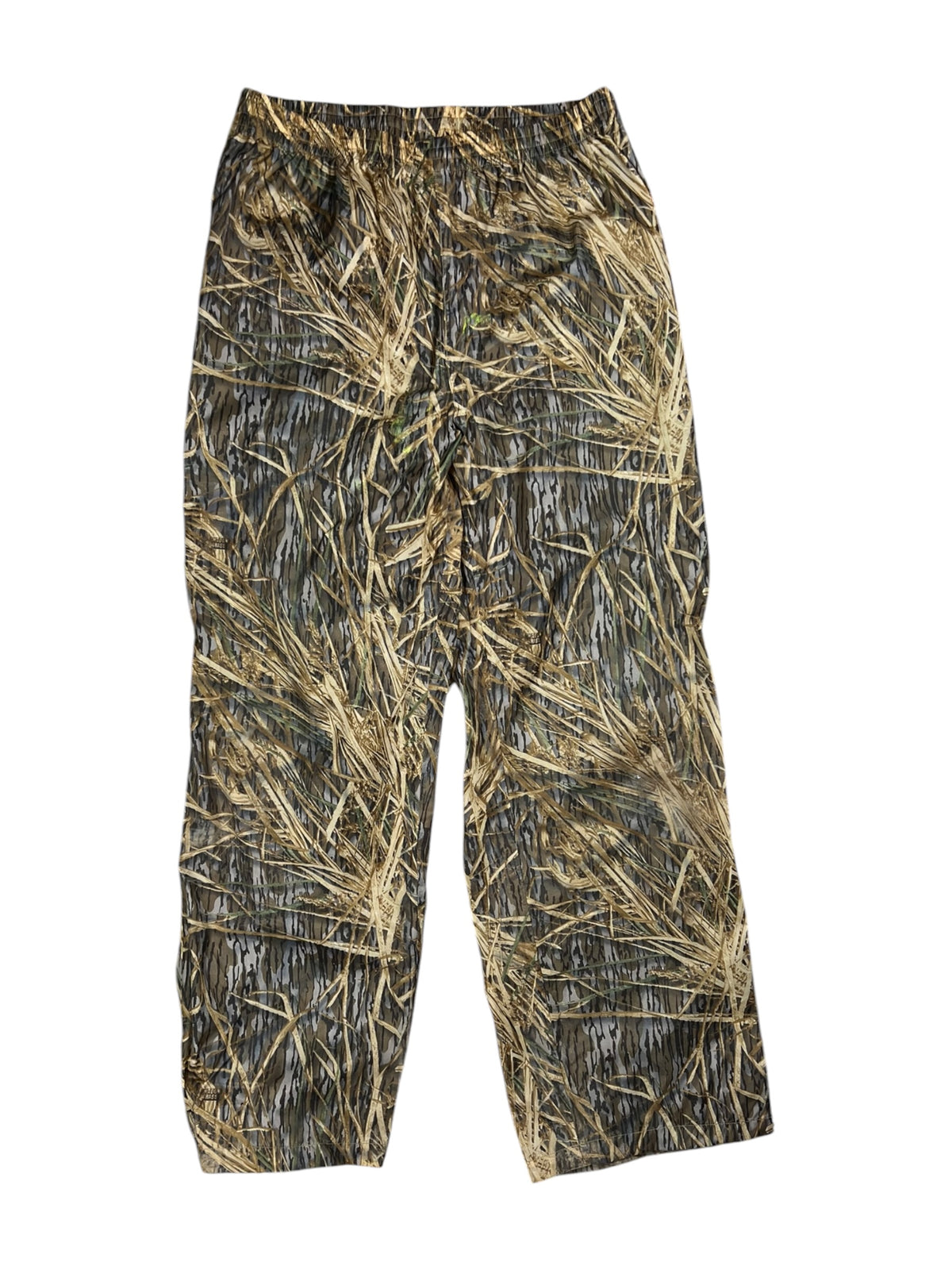 Vintage 90s Columbia Sportswear Shadow grass camo rain pants (L)