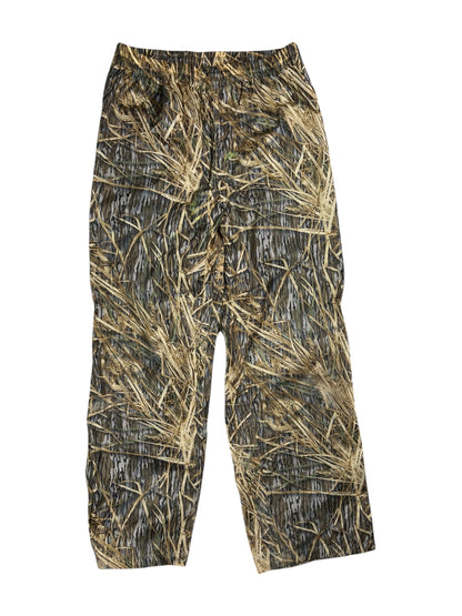 Vintage 90s Columbia Sportswear Shadow grass camo rain pants (L)