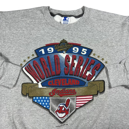 Vintage 1995 Starter Cleveland Indians World Series crewneck (M)