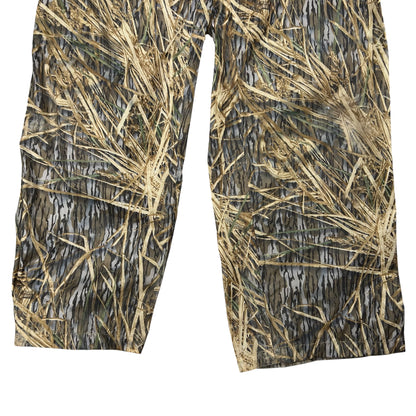Vintage 90s Columbia Sportswear Shadow grass camo rain pants (L)