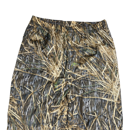 Vintage 90s Columbia Sportswear Shadow grass camo rain pants (L)