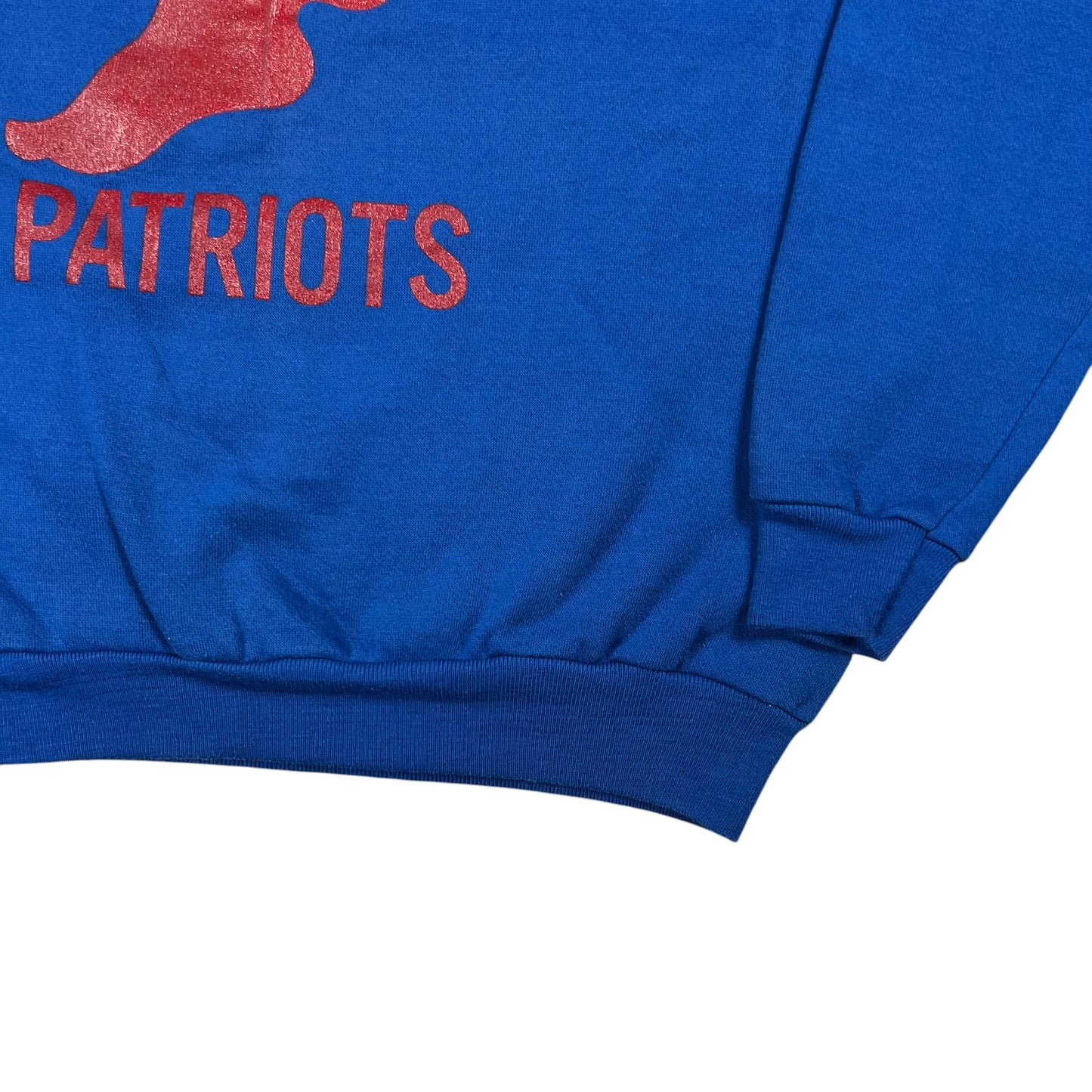 Vintage 1970s Russell Athletic Berkmar Patriots wing foot crewneck (M)