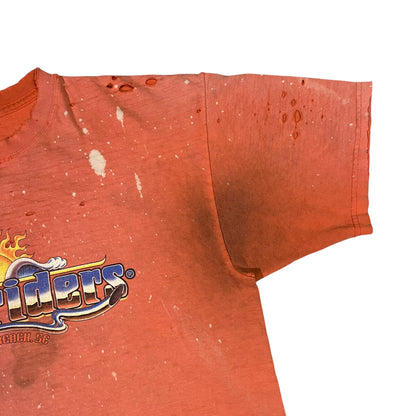 Vintage 2004 Easyriders thrashed & distressed biker tee (L)
