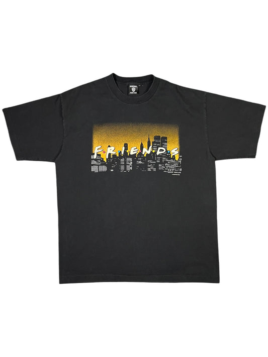Vintage 1995 FRIENDS NYC skyline TV show promo tee (L)