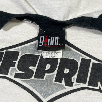 Vintage 90s GIANT The Offspring two tone band tee (L)