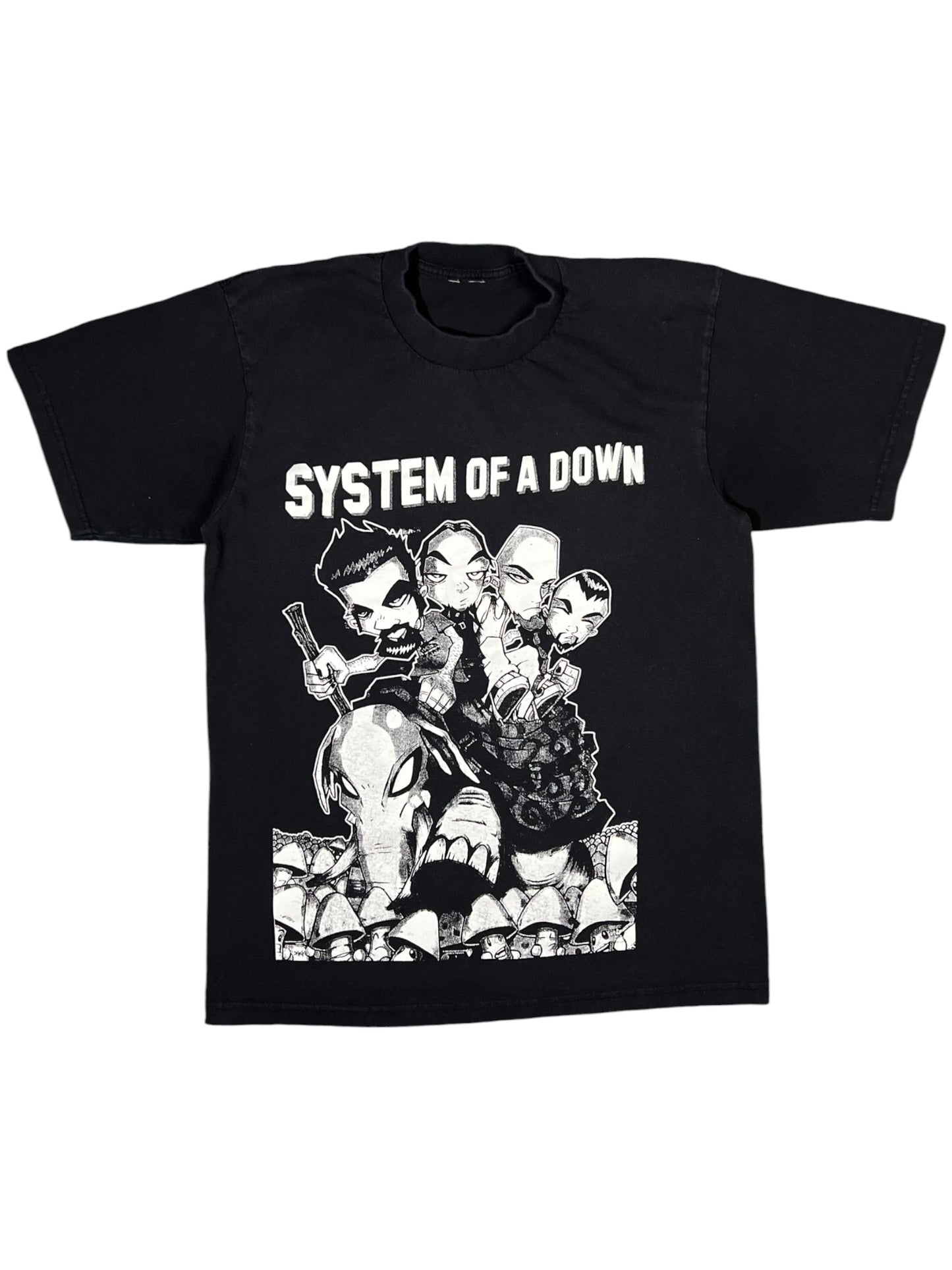 Vintage 2002 System Of A Down SOAD band tee (M)