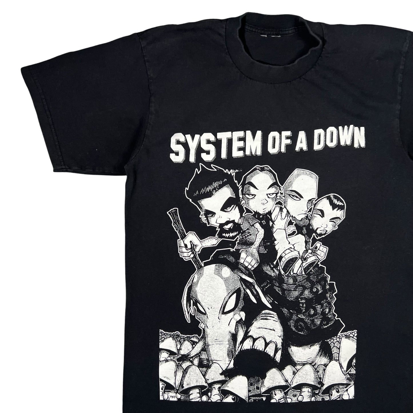 Vintage 2002 System Of A Down SOAD band tee (M)