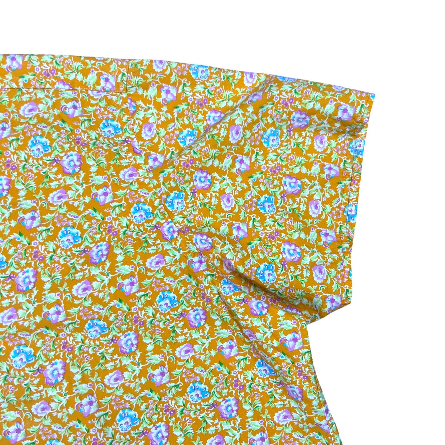 Vintage 90s Polo Ralph Lauren short sleeve floral button down shirt (L/XL)