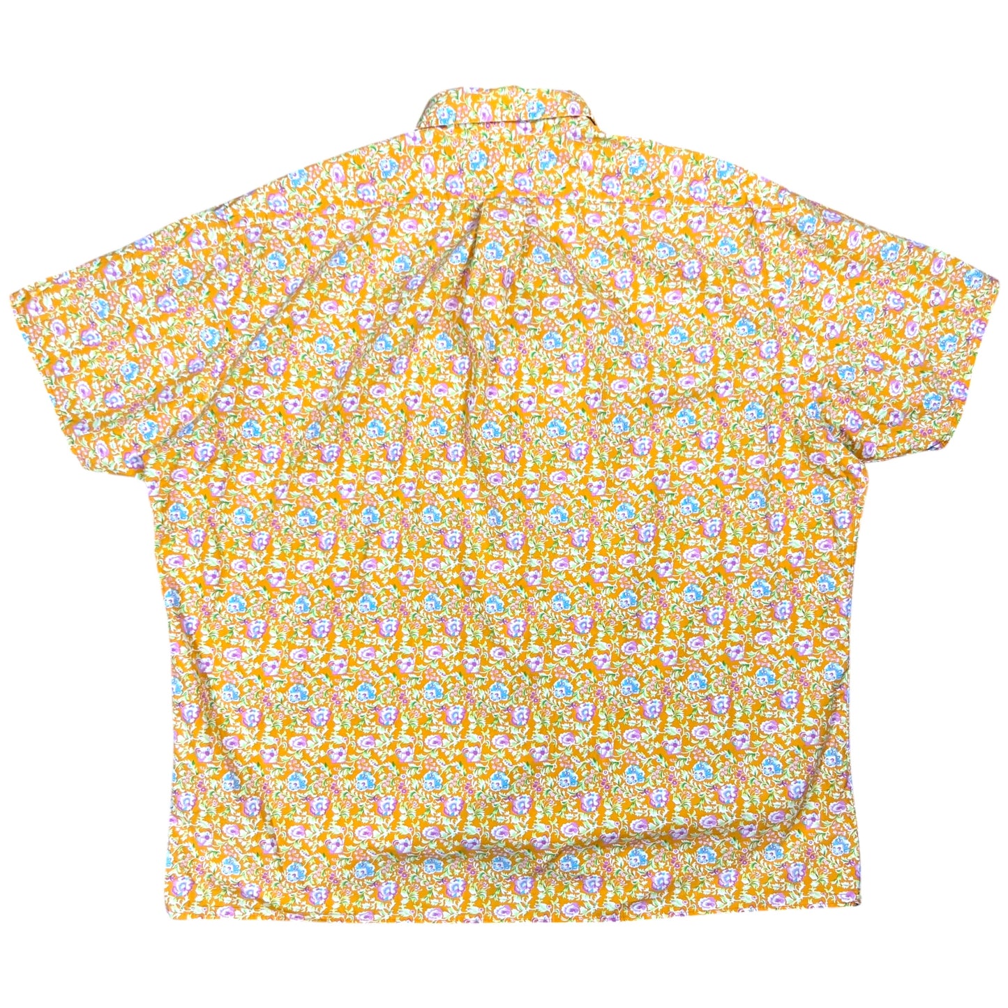 Vintage 90s Polo Ralph Lauren short sleeve floral button down shirt (L/XL)