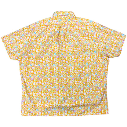 Vintage 90s Polo Ralph Lauren short sleeve floral button down shirt (L/XL)