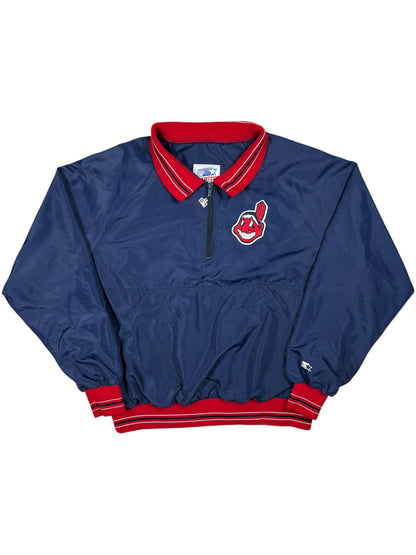 Vintage 90s Starter Cleveland Indians Guardians MLB windbreaker (XL)