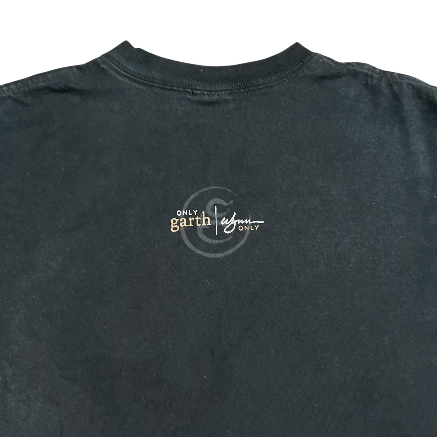 Vintage Y2K Garth Brooks Only Garth Vegas Wynn country music tee (L)