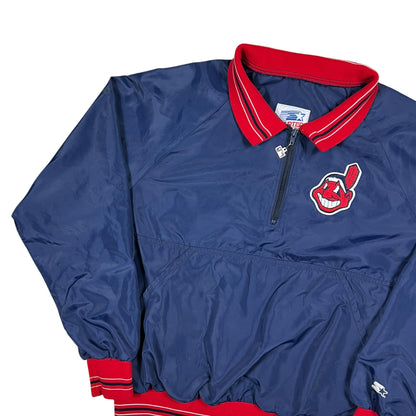 Vintage 90s Starter Cleveland Indians Guardians MLB windbreaker (XL)