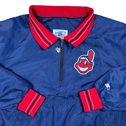 Vintage 90s Starter Cleveland Indians Guardians MLB windbreaker (XL)