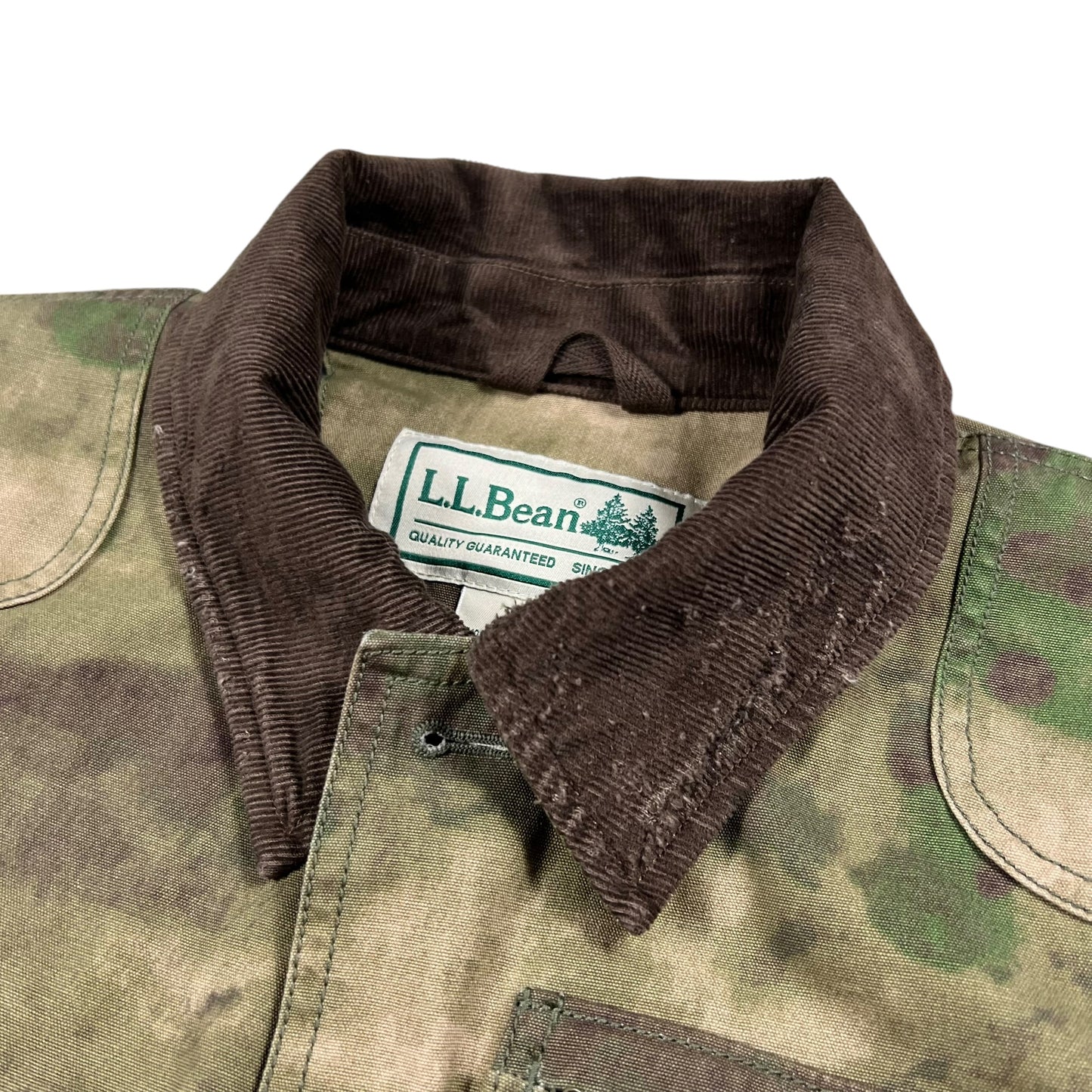 Y2K L.L. Bean camouflage faded camo 1924 Field Coat (M)