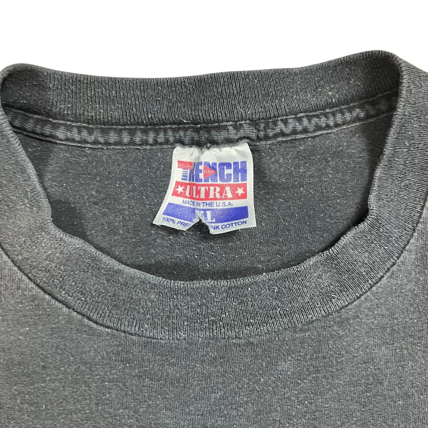 Vintage 1994 New England Patriots faded football NFL tee (XL)