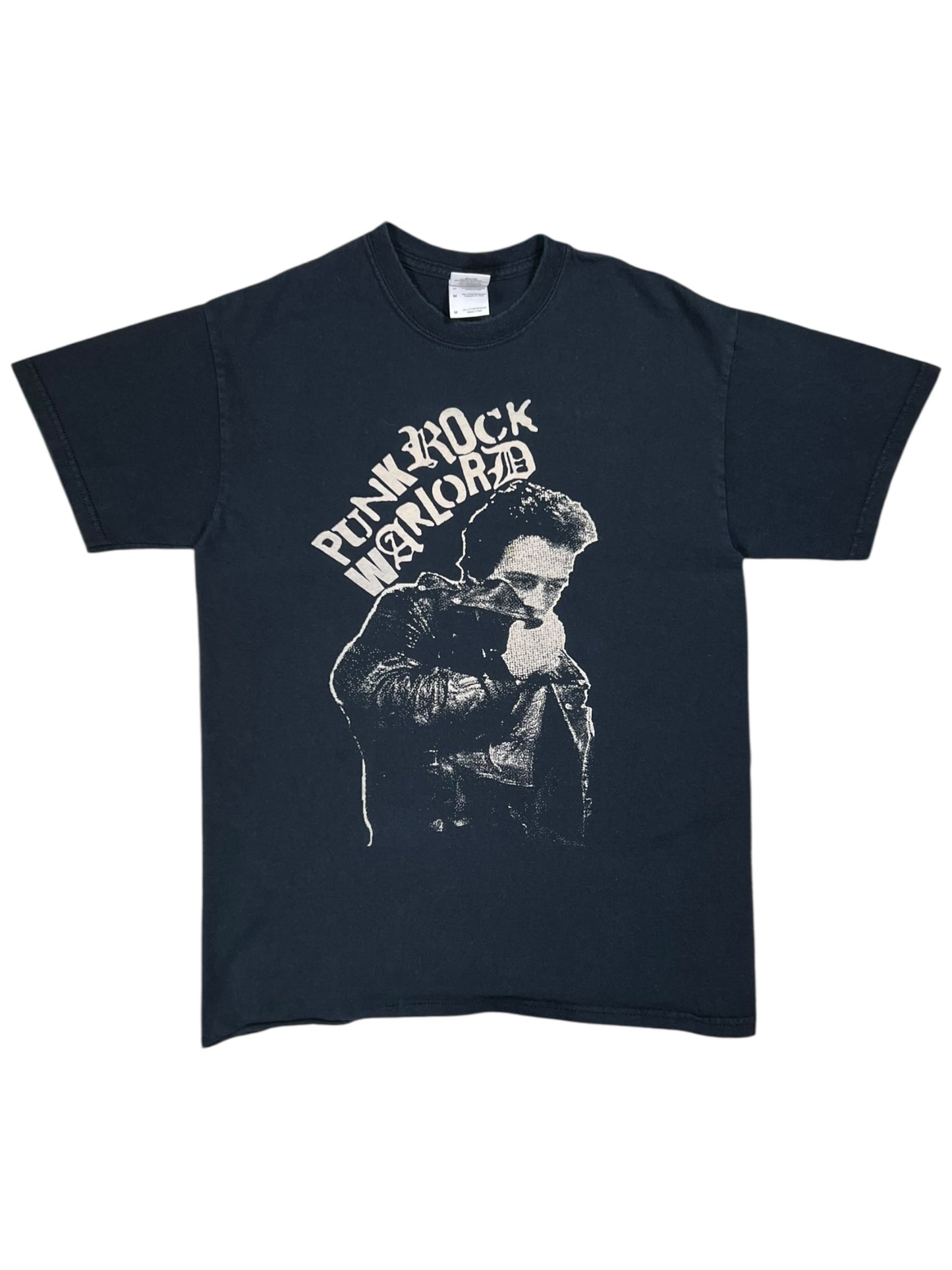 Vintage Y2K Joe Strummer The Clash “Punk Rock Warlord” band tee (M)