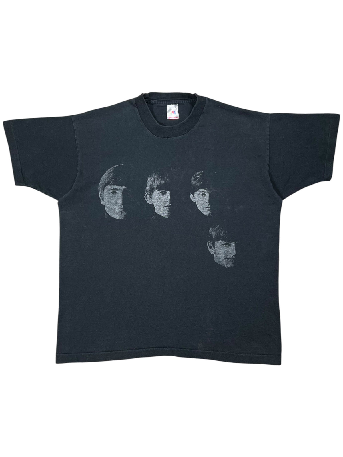 Vintage 1992 Meet The Beatles Faces faded band tee (L)