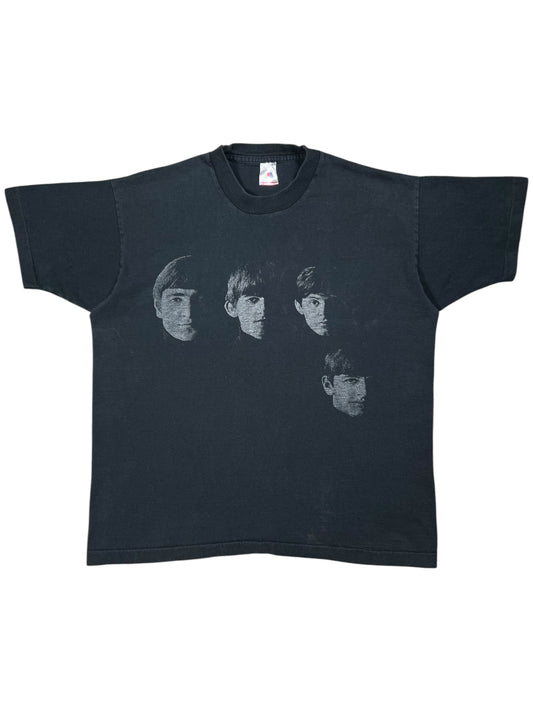 Vintage 1992 Meet The Beatles Faces faded band tee (L)