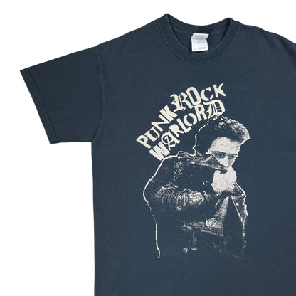 Vintage Y2K Joe Strummer The Clash “Punk Rock Warlord” band tee (M)