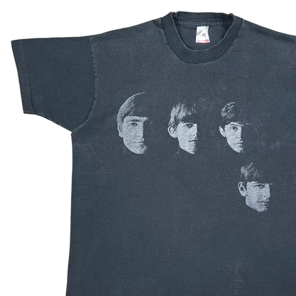 Vintage 1992 Meet The Beatles Faces faded band tee (L)