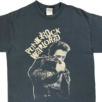 Vintage Y2K Joe Strummer The Clash “Punk Rock Warlord” band tee (M)