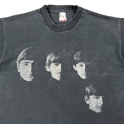 Vintage 1992 Meet The Beatles Faces faded band tee (L)