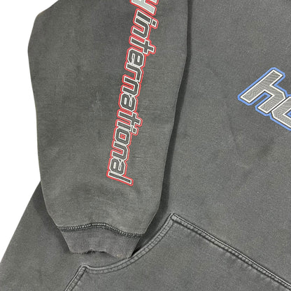 Vintage Y2K Hurley International Freedom of Choice faded surf wear sleeve print hoodie (M/L)
