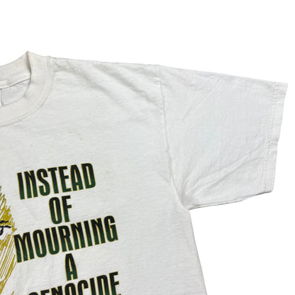 Vintage 2006 Instead Of Mourning A Genocide Stop One Save Darfur tee (M)