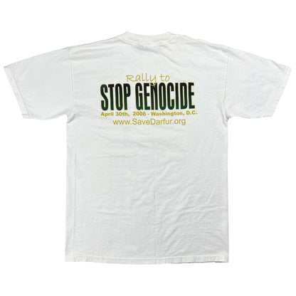 Vintage 2006 Instead Of Mourning A Genocide Stop One Save Darfur tee (M)