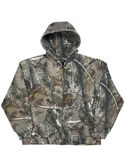 Vintage Y2K Guide Series Real Tree Camo zip up hoodie (XL)