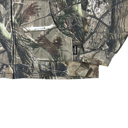Vintage Y2K Guide Series Real Tree Camo zip up hoodie (XL)