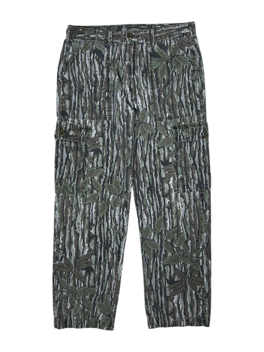 Vintage 80s Real Tree Camo military style cargo pants (34x28)